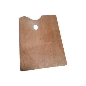 Wooden Rectangular Shape Palette 30 x 40cm – Prime Art